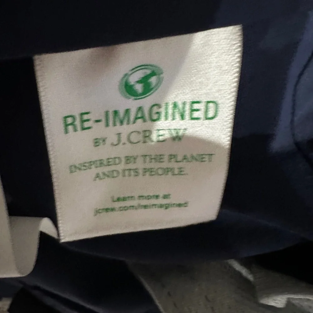 NWT J. Crew 484 Slim Stretch Chinos Blue Mens Sz 36x32 Water Resistant Tech Pant